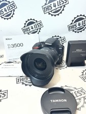 Nikon D3500 Digital SLR Camera TAMRON Exchange Lens 10-24mm F3.5-4.5