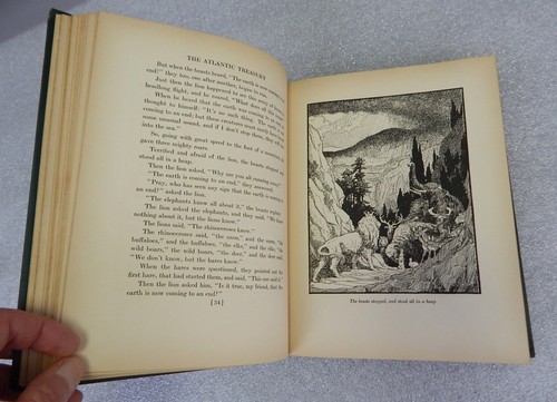 Antique 1924 Atlantic Monthly Press Treasury Childhood Stories Folk Fairy Tales - Picture 9 of 12