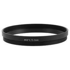 Black Aluminum Telescope Photography Adapter Ring Reusable M68 Extension Tube