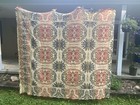1853 Antique D. Cosley Jacquard Coverlet Greene Co. Xenia Ohio Signed — photo 2