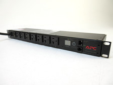 APC AP7901B 8-Outlet Rackmount Managed 120VAC/20A NEMA 5-20R PDU Switch