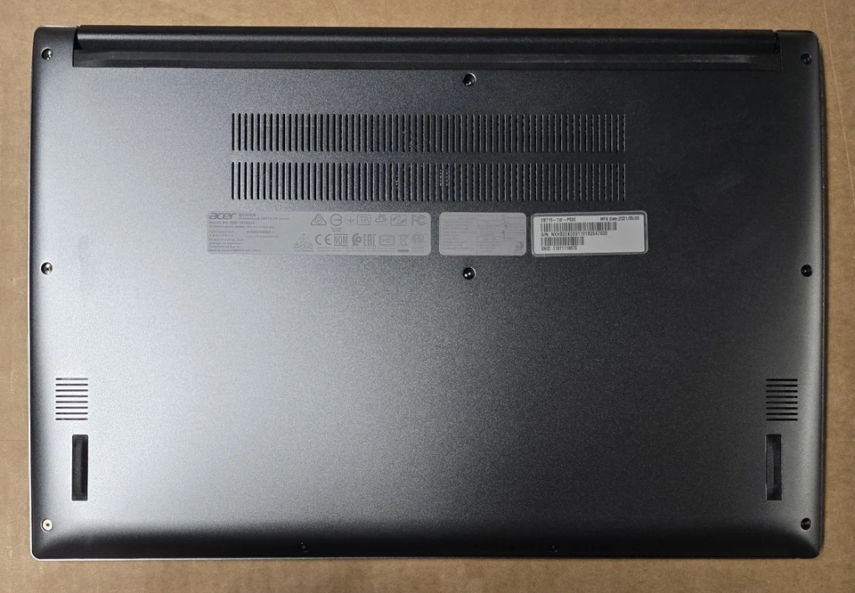 Acer Chromebook 715 CB715-1W-P826 Laptop Intel Pentium 4GB 128GB Chrome OS - Image 4 of 4