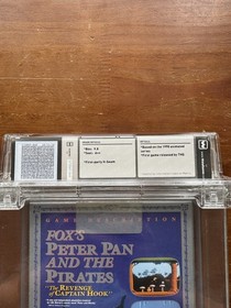 Fox's Peter Pan & the Pirates: Revenge of Captain Hook (NES 1991) Wata 9.8 A++!