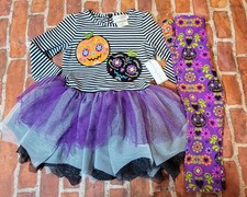 Emily Rose Girls Halloween Tutu Set Sz 2t New Pumpkins