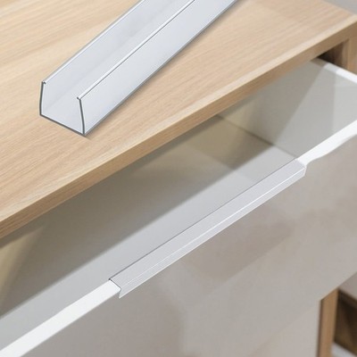 4 Schranktür Kantenschutz PVC Material passend für 34 Zoll dicke Türen Set