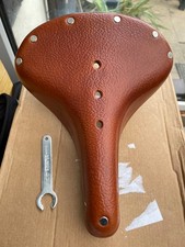 Brooks England Brooks B67 Honey Brown Leather Sprung Bike Saddle Spring Seat