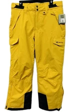 Arctix Men Shorts Snow sports Cargo Pants Bamboo Yellow SZ Medium (32-34) 30"L