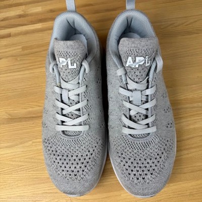 APL TechLoom Pro Gray Knit Running Shoes Women 9 Athletic $250 Original MSRP