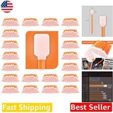 1000ct Large Foam Swabs 5.25" Orange for Roland Inkjet Printer Cleaning
