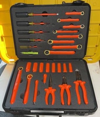 Flash Protection Inc. 30 Piece Insulated Electrical Maintenance Tool Kit
