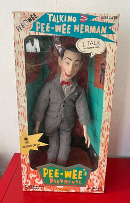 Matchbox Talking Pee-wee Herman Doll Pee-wee's Playhouse 1980s