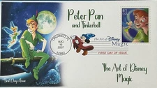 BDAOCITW KSC Cachets 4193 Art of Disney Magic Peter Pan & Tinkerbell