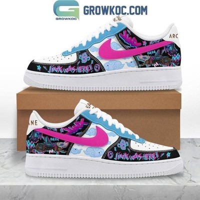 Arcane Jinx Was Here L o l Air Force 1 Shoes