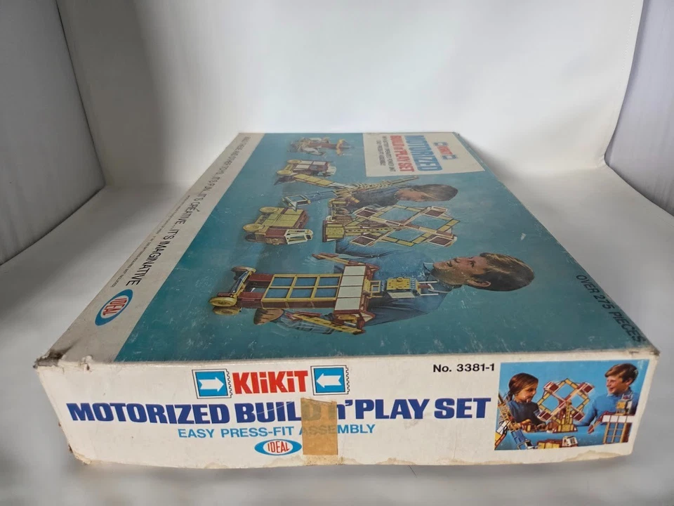 Ideal Klikkit Motorizado Build N' Play Set 275+ Piezas con Caja y Manual Foto 3 de 4