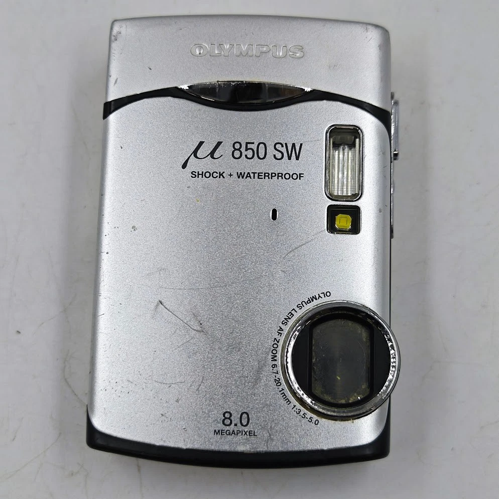 【完動品】Olympus μ 850 SW コンパクトデジタルカメラ Olympus μ 850 SW デジタルカメラ 8.0MP 限定モデル品 【公式通販】