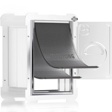 Cat Door for Wall,Upgraded Sealing Dog Door for Wall, Double Flap Doggy Door,...