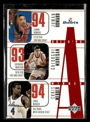 1996-97 Upper Deck #164 Howard / Muresan / Webber / Cheaney