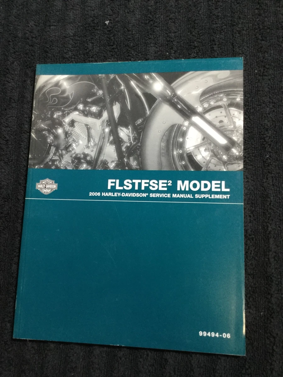 Harley-Davidson Motorcycle Manuals and Literature 2006 2006 Year