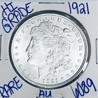 1921 MORGAN SILVER DOLLAR AUTHENTIC HI GRADE U.S. MINT COIN FREE SHIPPING 6089