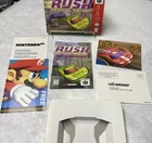 Rush Nintendo 64 Box With Complete Paperwork And Insert. *No Game See Photo’s