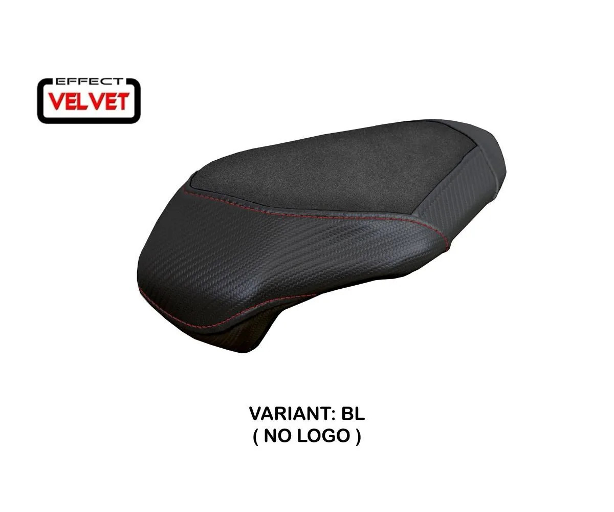 Seat cover Alcara Pass Velvet Black Tpz comp DUCATI STREETFIGHTER V4 2025 2026