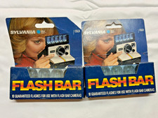 Sylvania Blue Dot Flash Bar Lot of 2 Unused Vintage Polaroid SX-70 OneStep