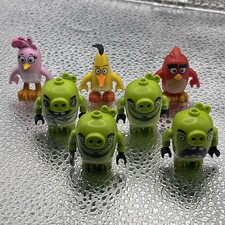 Lego Angry Birds Minifigure Lot of 7 Authentic Original - USA Seller