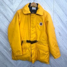 Mustang Survival Floater Coat Plus MC1521 Yellow PFD Marine Jacket Mens Large