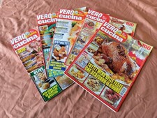 x5 RIVISTE RICETTE Usate VERO CUCINA Lotto 2014 2015 2016 Buone Condizioni !