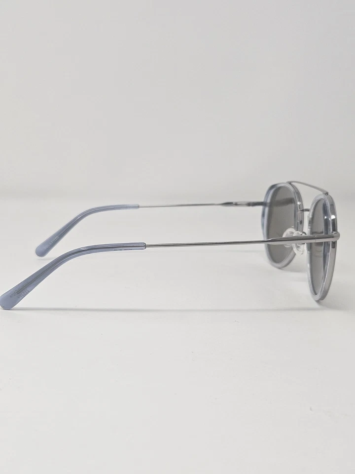 Gafas de sol Nicole Miller Resort Punta Cana C02 azul marrón lentes 50-22-140 nuevas con etiquetas Foto 4 de 4