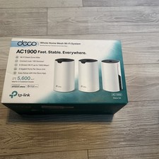 TP-Link Deco Mesh AC1900 WiFi System Deco S4   Up to 5,500 Sq.ft 3-pack