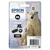 Epson 26XL Original Druckerpatrone Photo Schwarz Mit Hoher KapazitäT T2631