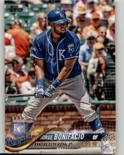 2018 Topps Jorge Bonifacio #373 Kansas City Royals