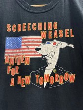 Hot New Screeching Weasel Band Anthem.For.A... Black S to 5XL Shirt ZL264