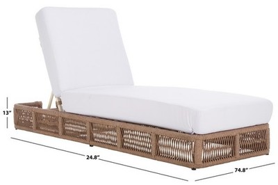 Safavieh GILLIAN CHAISE LOUNGER, Reduced Price 2172793377 PAT7527D