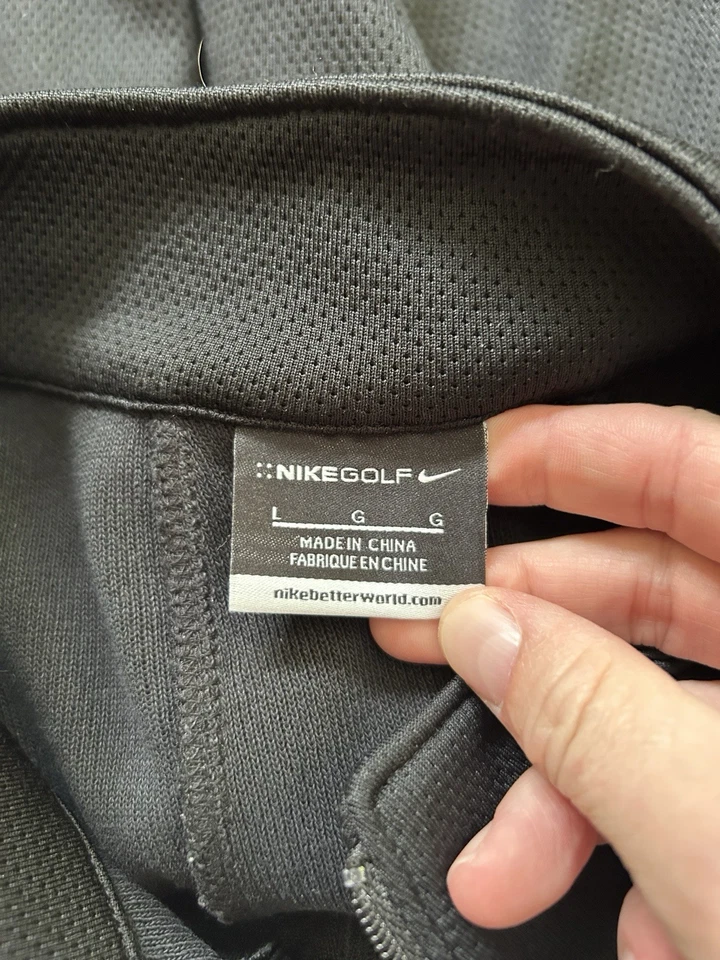 耐克高尔夫 IndyCar Team PENSE Racing 1/4 拉链套衫毛衣缝制标志大号 — 第 4/4 张图片