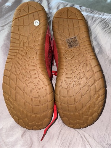 NWOT Sisttke Red Unisex Size EU43 US 10.5 Boxing/Martial Arts/Wrestling Shoes - Picture 4 of 4