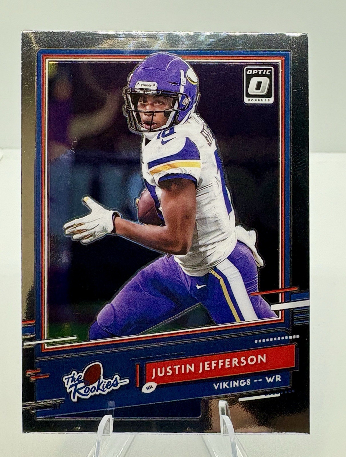 2020 Panini Donruss Optic the Rookies Justin Jefferson #TR-JUJ (RC)