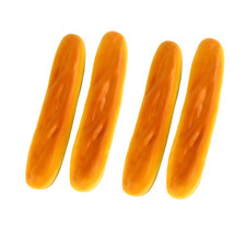 11 Inches PU Material Lifelike Fake Cake Artificial French Long Bread Food for H