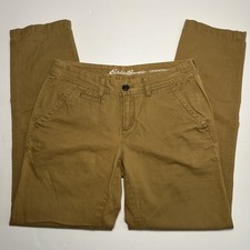 EDDIE BAUER Legend Wash Boyfriend Relaxed Fit Pants Women's Size 4