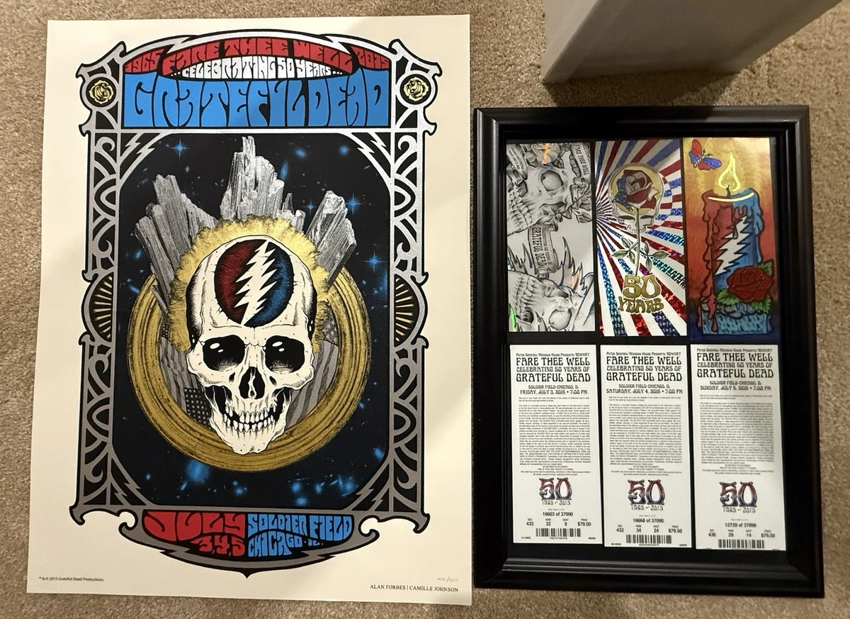 Grateful Dead Fare Thee Well Poster for sale | eBay