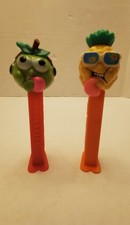 PEZ SOURZ Lot Of 2 Sour Pineapple, Green Apple