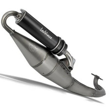 MARMITTA SCARICO LEOVINCE TT BLACK PIAGGIO ZIP 2009 TYPHOON 50 2012 SR OMOLOGATA