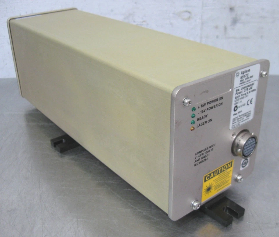 Cabezal láser HeNe C200986 Agilent 5517C Opt 003 030 (378 μW, 2,81 MHz, mayo de 2011) Foto 3 de 4