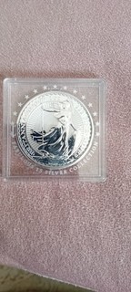 1 oz Silbermünze 2020 Britannia Queen Elizabeth II