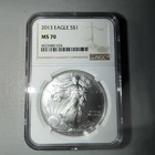 2013 American Silver Eagle NGC MS70 💎 Certified .999 Silver