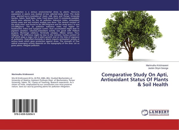Comparative Study On Apti, Antioxidant Status Of Plants & Soil Health Marimuthu-image