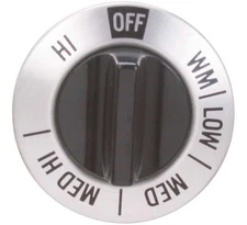Exact Replacement Parts ERWB3X464 Surface Unit Knob, replaces GE WB3X464