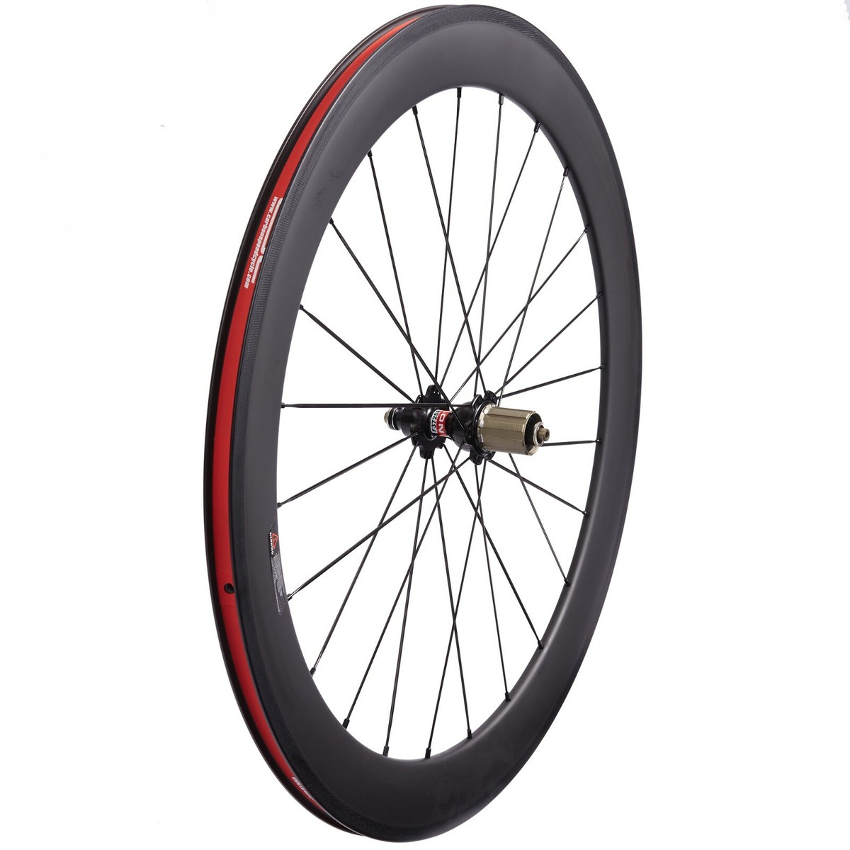Carbon Wheel 700C 50mm Clincher Road Bike Wheels with Novatec