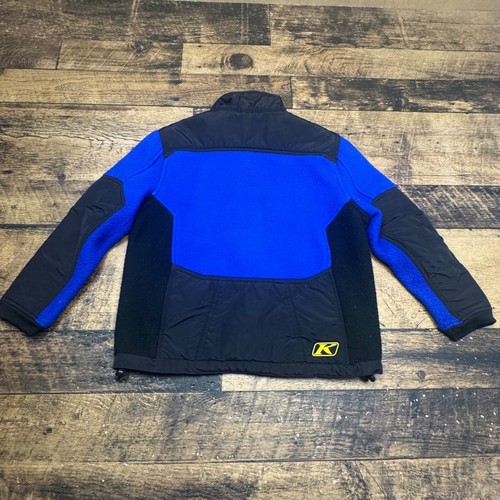 Klim Fleece Jacket Full Zip Pockets Warm Layering Kids Size 12 - Picture 6 of 6